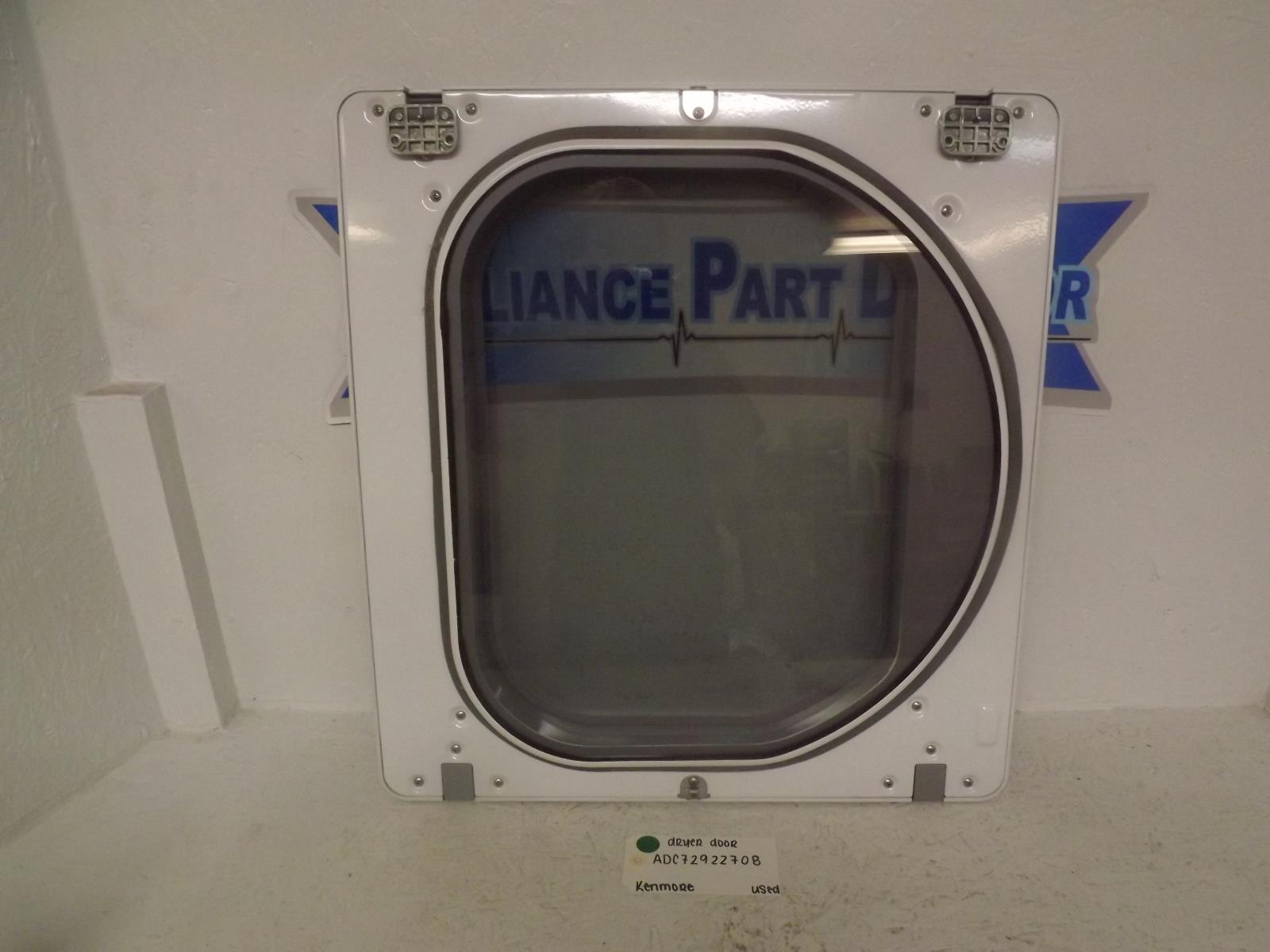 Kenmore Dryer ADC72922708 Dryer Door Used Kenmore Dryer ADC72922708 Dryer Door Used